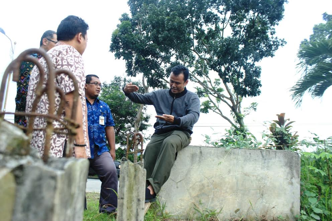 Wakil Ketua Komisi D DPRD Provinsi Jawa Tengah Hadi Santoso kunjungan DAS di Cilacap