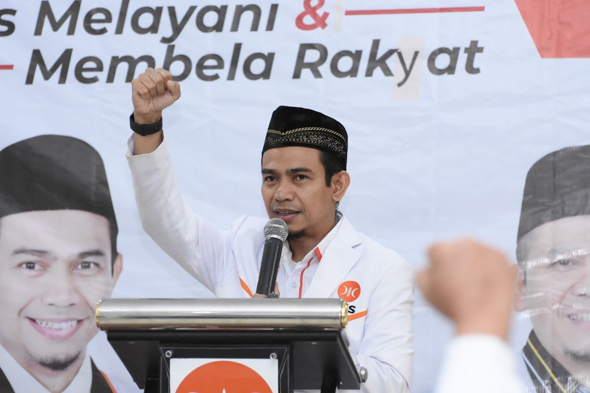 Ketua DPP PKS BPW Sumbagut, Hendry Munif