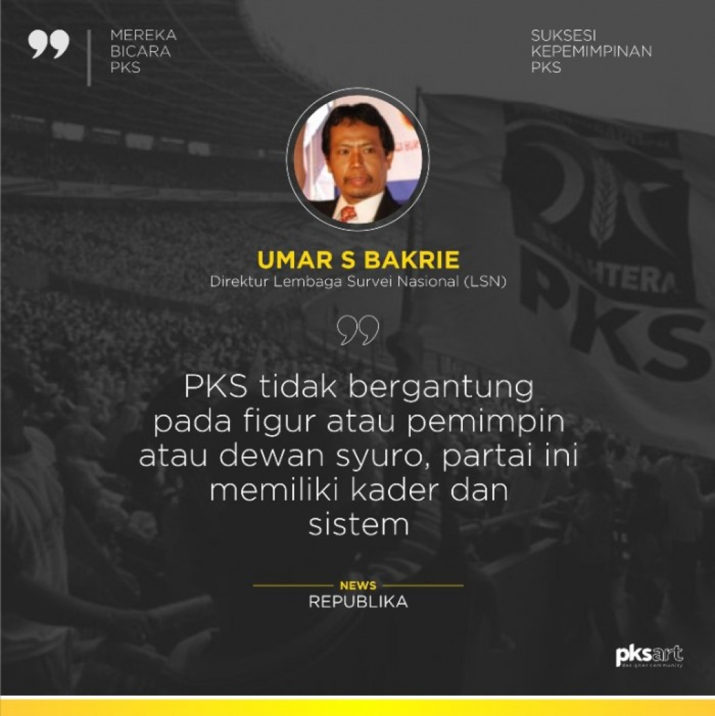 PKS Tidak Bergantung Figur