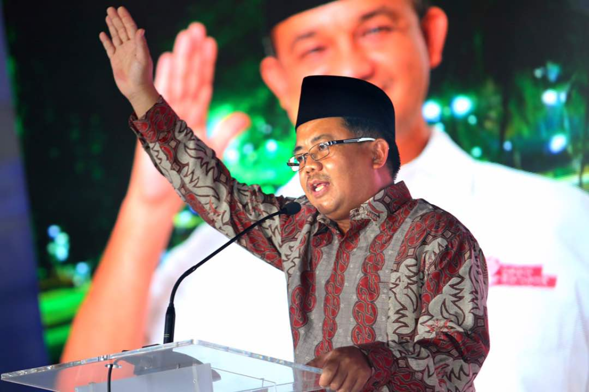 Presiden PKS Mohamad Sohibul Iman dalam acara 