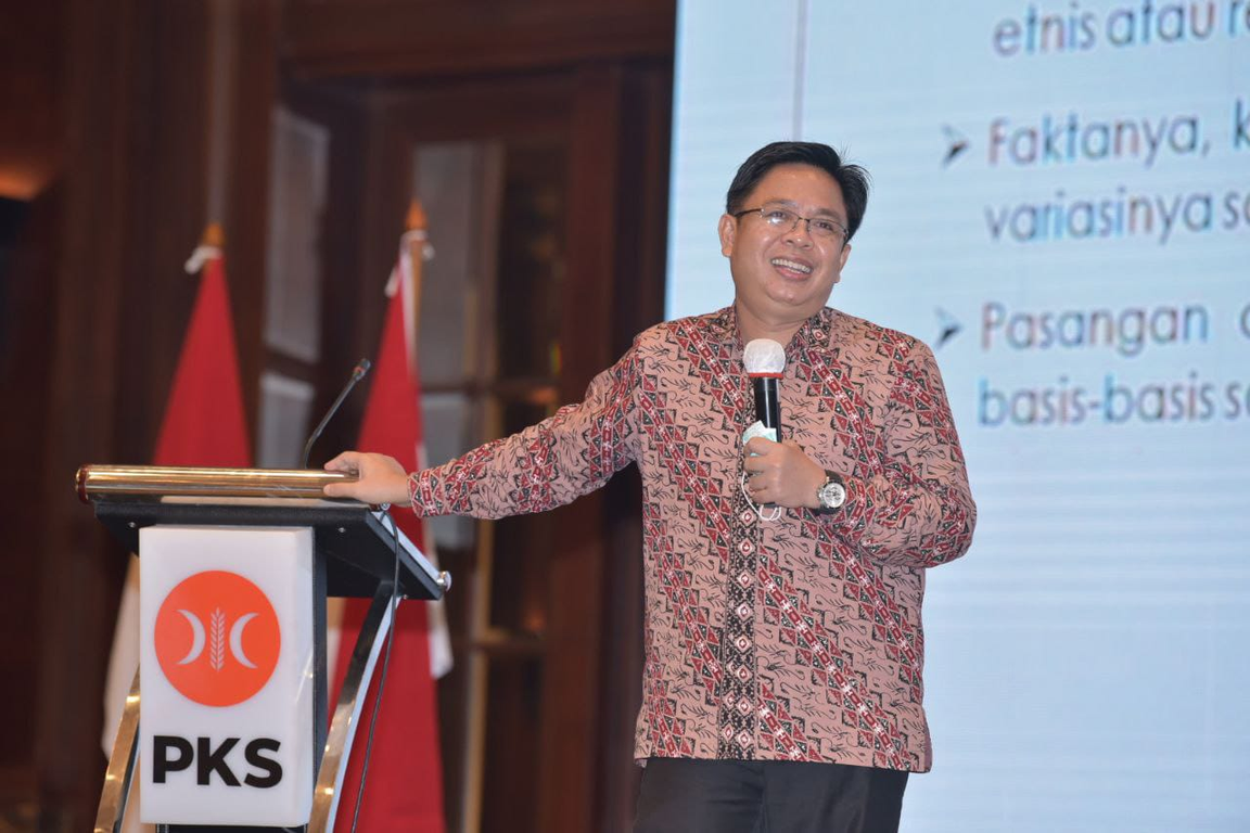 Direktur Eksekutif Indikator Politik Indonesia, Burhanuddin Muhtadi (PKSFoto)