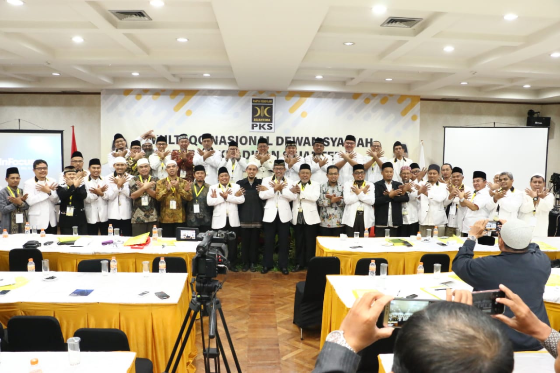 Multaqo Nasional yang dihadiri 32 Dewan Syariah Wilayah di Hotel Bumi Wiyata, Depok, Ahad (21/10) (dok Humas PKS)