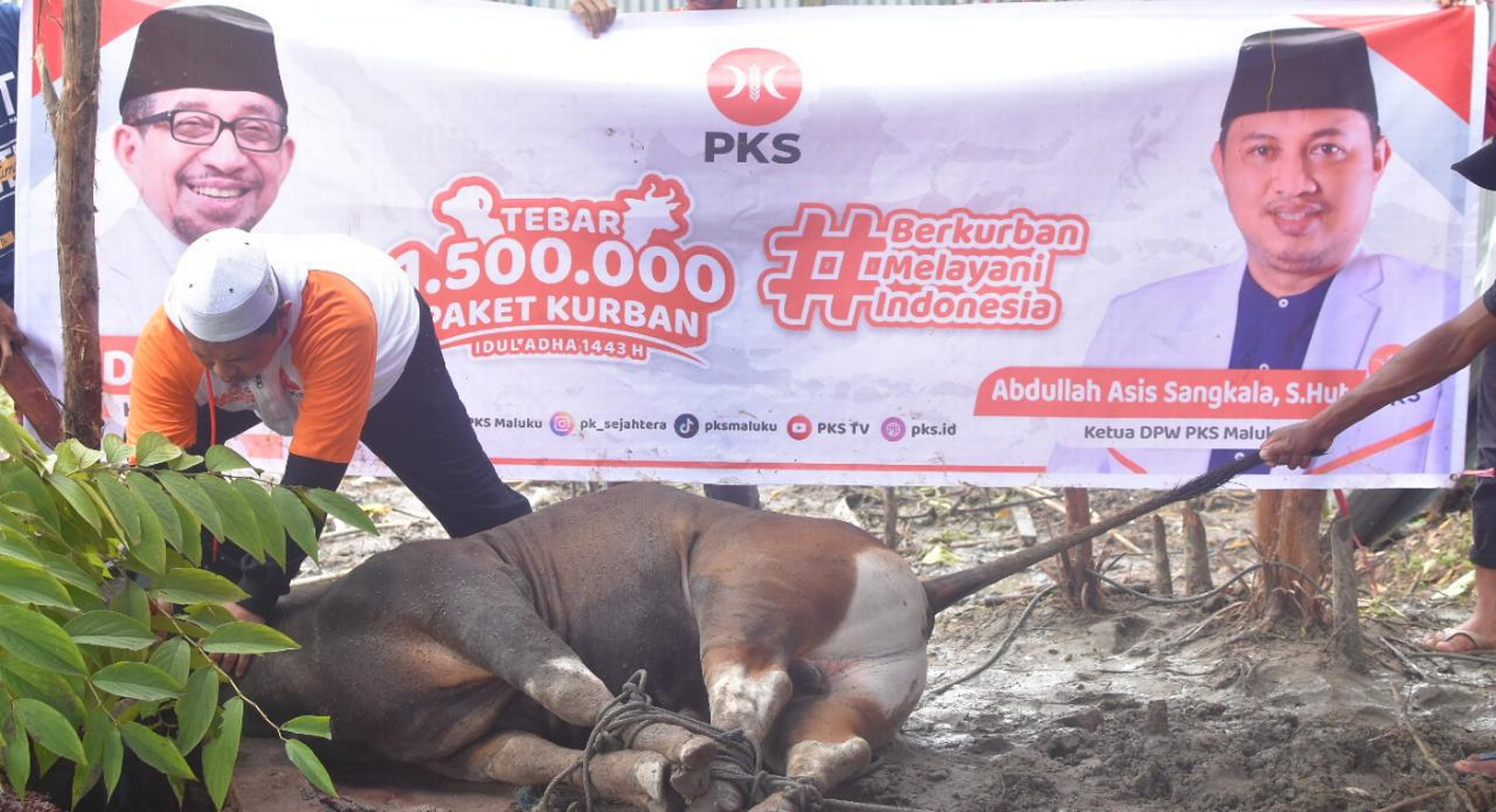 DPW PKS Maluku Sebar 5000 Paket Kurban dalam Rangka Tebar 1.500.000 Paket Kurban