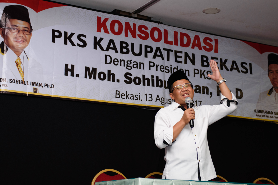 Presiden PKS Mohamad Sohibul Iman