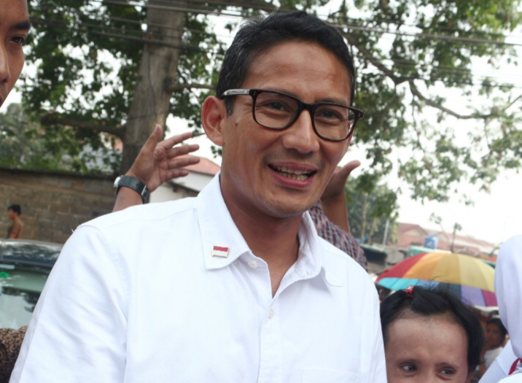 Calon Wakil Gubernur DKI Jakarta nomor urut 3, Sandiaga Uno