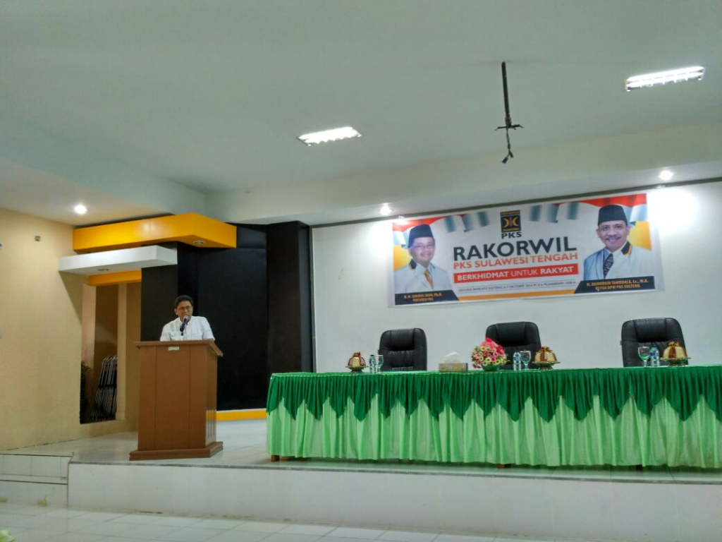 Rakorwil PKS Sulawesi Tengah