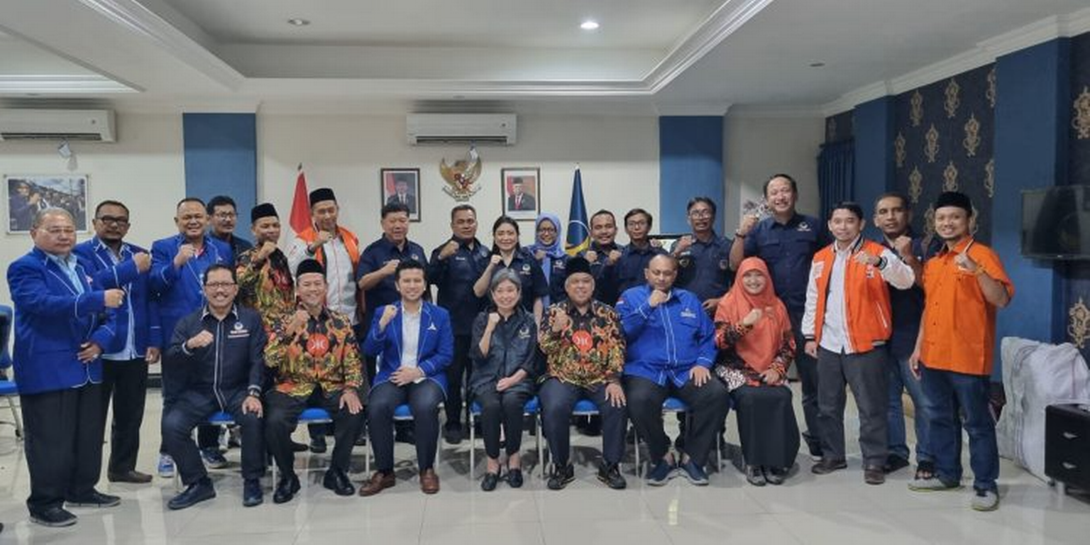 Pertemuan PKS Jawa Timur dengan Nasdem dan Demokrat