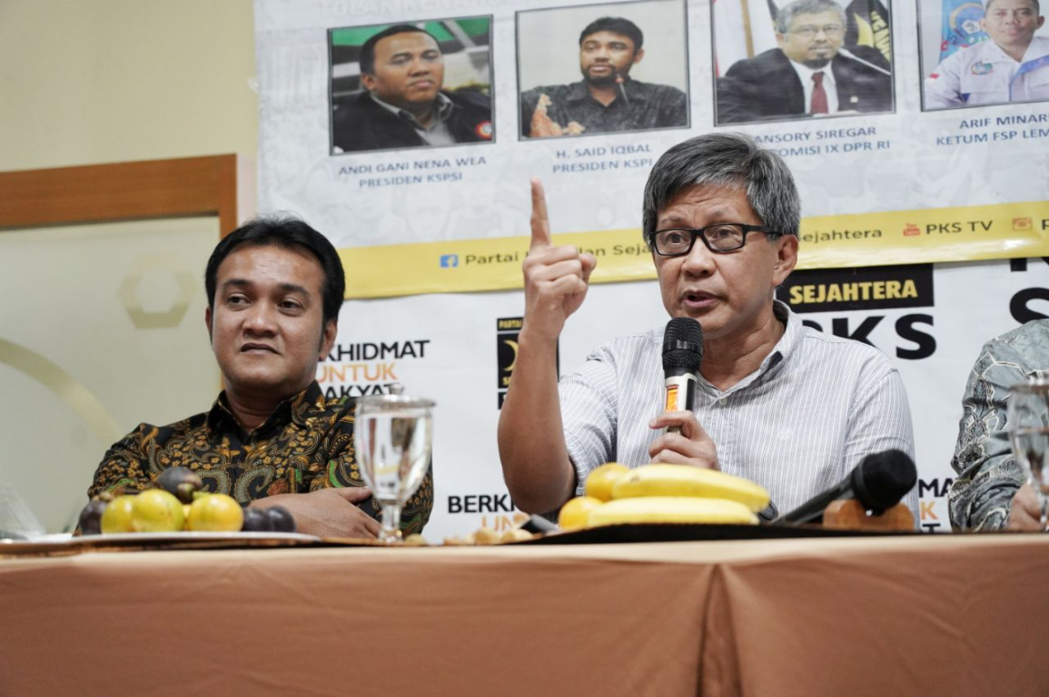 Pengamat politik Rocky Gerung (Donny/PKSFoto)