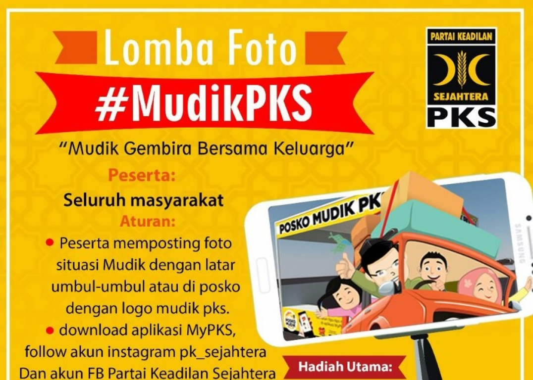 Lomba Foto Mudik PKS