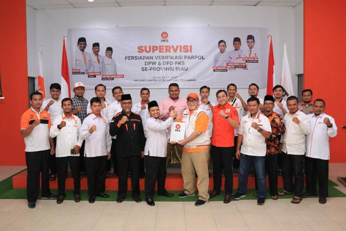 DPW Riau Lolos Verifikasi Internal