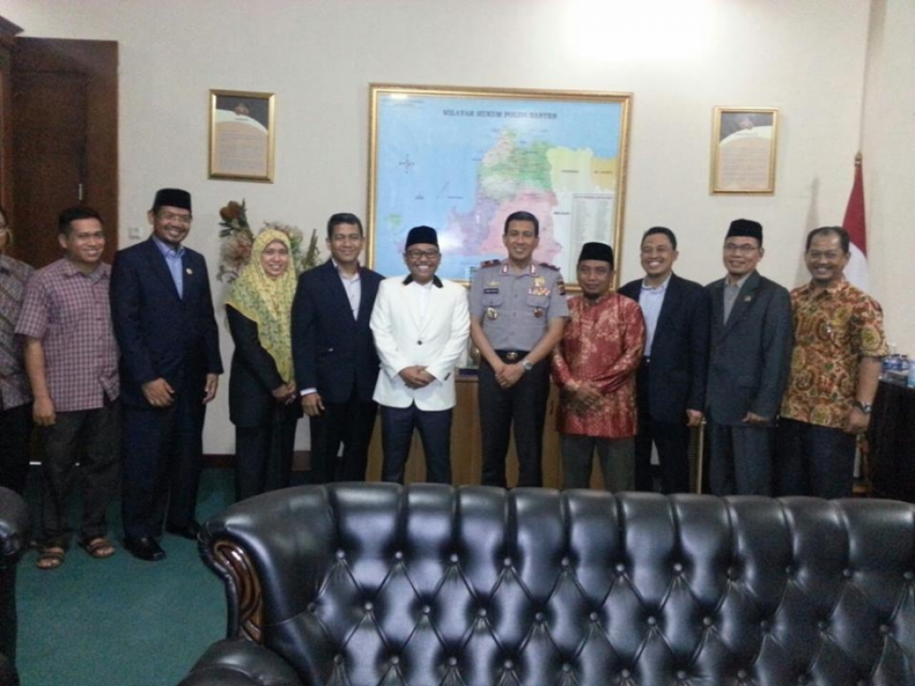 Silaturahim DPW PKS Banten dengan Kapolda Banten