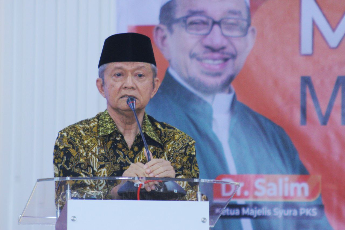 Wakil Ketua MUI dan Pimpinan Pusat Muhammadiyah Anwar Abbas pada Peringatan Maulid Nabi Muhammad 1444 H di DPP PKS (PKSFoto/Mahmud)