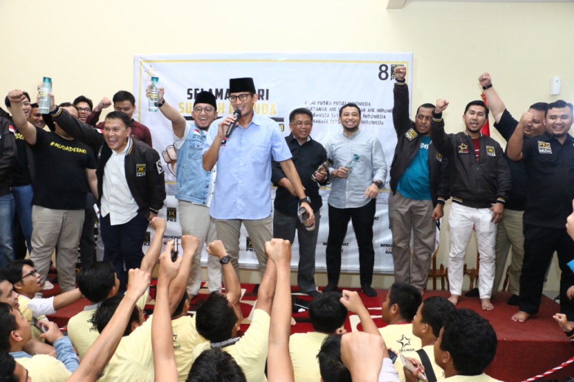 Sandiaga Uno saat menghadiri agenda PKS Muda (Dok. PKS Foto)