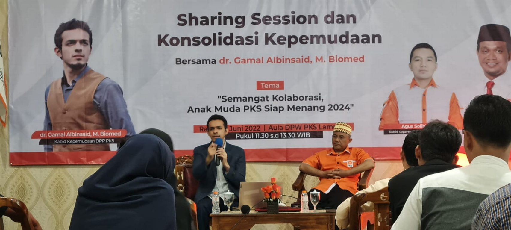 Dr. Gamal Ajak Kaum Muda PKS Lakukan Politik Pemberdayaan