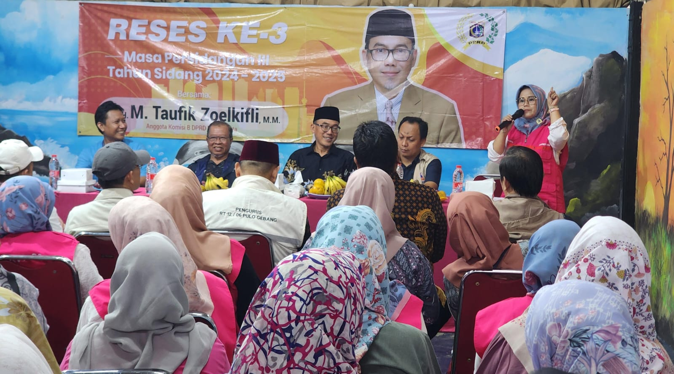 Anggota DPRD DKI Jakarta dari Fraksi PKS, M. Taufik Zoelkifli (MTZ).