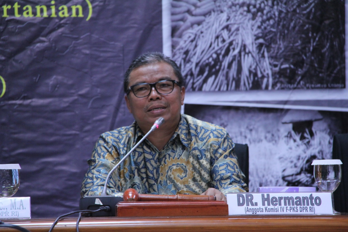 Anggota Komisi IV DPR RI Hermanto (Humas Fraksi PKS DPR RI)