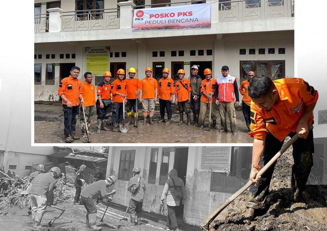 PKS Sumbar Salurkan Bantuan bagi Korban Banjir di Agam