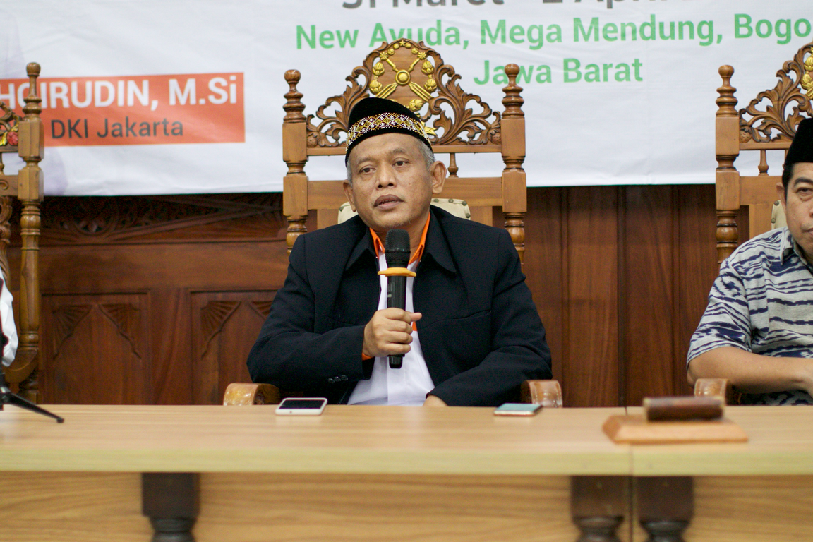 Ketua DSW PKS DKI Jakarta KH. Abdul Aziz Abdur Rauf