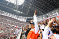 Suasana Kampanye Akbar AMIN, Sabtu, 10/02/2024 di Jakarta International Stadium (JIS), Jakarta