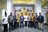 FOTO : Presiden PKS Almuzzammil Yusuf silaturahim ke Gubernur Lampung