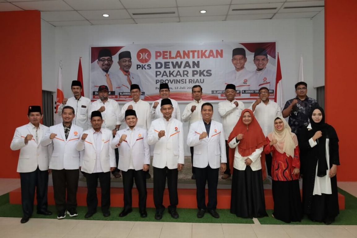 Pelantikan Dewan Pakar PKS Riau, Rabu (13/7/2022)