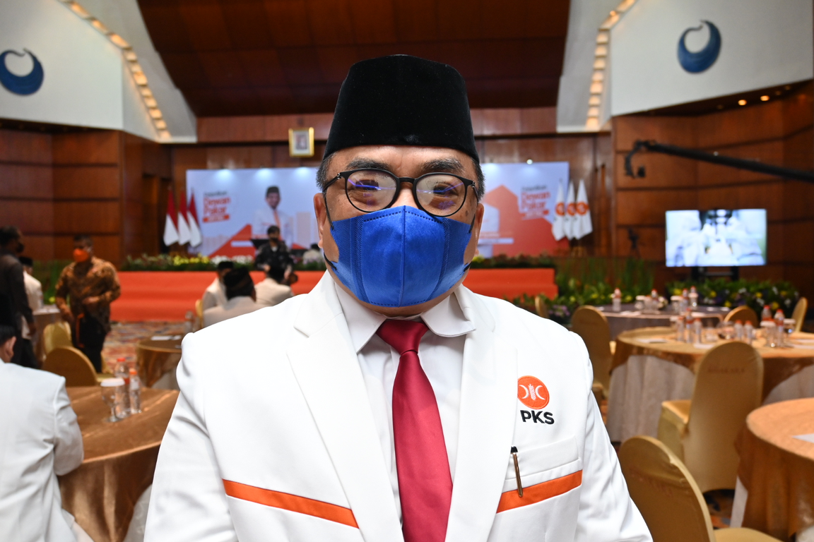 Dewan Pakar PKS Profesor Erry Yulian T. Adesta, Ph.D., C.Eng., MIMechE, IPM dalam acara Pelantikan Dewan Pakar PKS, Senin (24/01/2022). (Donny/PKSFoto)