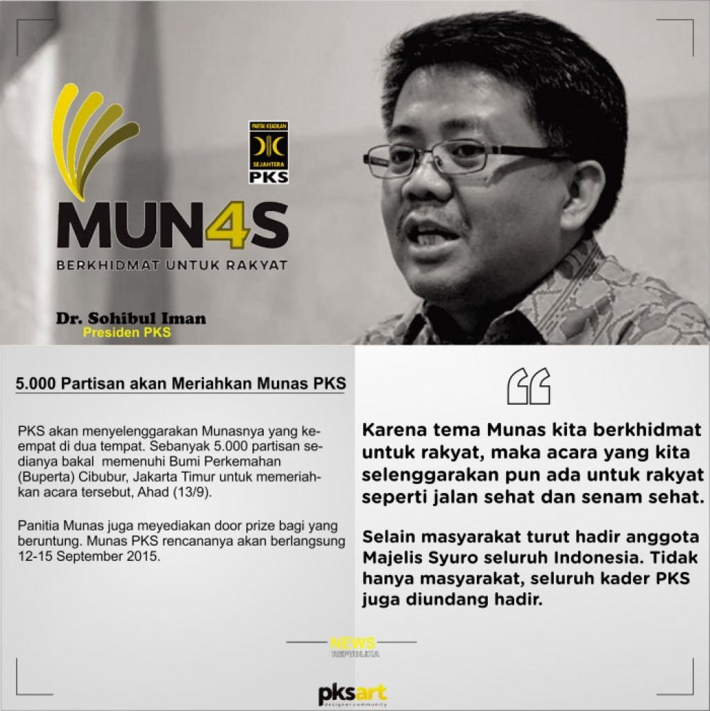 5.000 Partisan Meriahkan Munas ke-4 PKS