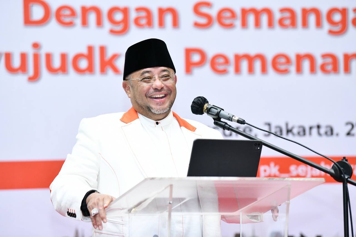 Sekretaris Jenderal Partai Keadilan Sejahtera (PKS) Habib Aboe Bakar Al Habsyi membuka secara resmi Bimbingan Teknis Bidang Pembinaan Wilayah Sulawesi (Fathur/PKSFoto)