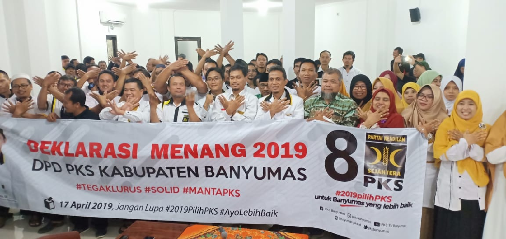 27 Ketua Dewan Pengurus Cabang (DPC) se-kabupaten Banyumas tetap solid (dok Humas PKS)