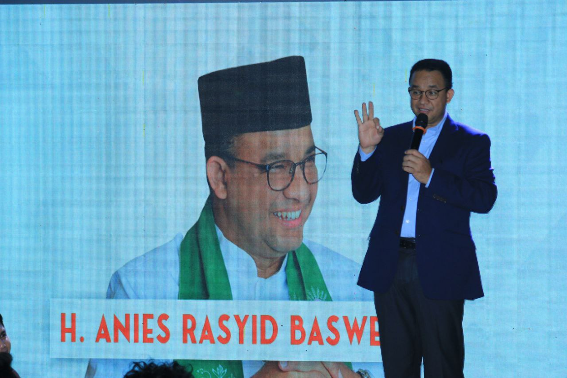 Anies Baswedan Menghadiri Mudafest GCon22