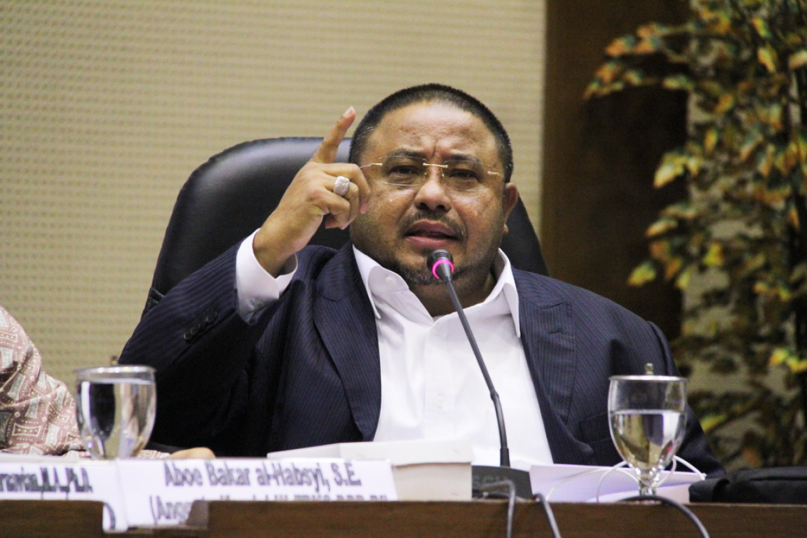 Anggota Komisi III DPR dari Fraksi PKS, Habib Aboebakar Al-Habsyi