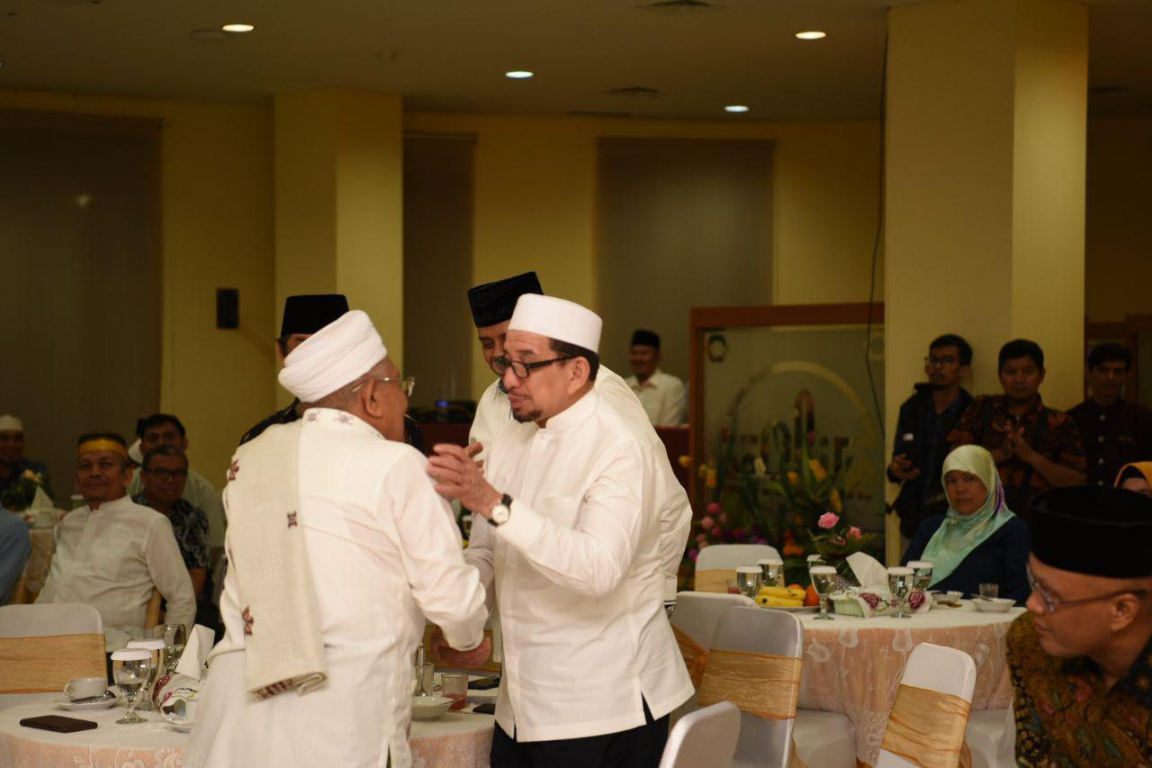Ketua Majelis Syuro Partai Keadilan Sejahtera, Habib Salim Segaf Al-Jugfri dalam Silaturahim Muharam dan Temu Tokoh di kantor DPP PKS, Rabu (25/9) malam (PKSFoto)