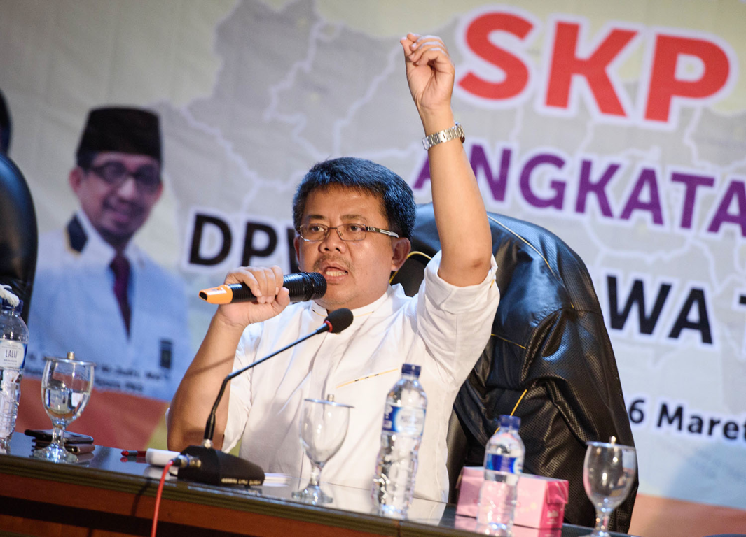 Presiden Partai Keadilan Sejahtera (PKS) Mohamad Sohibul Iman