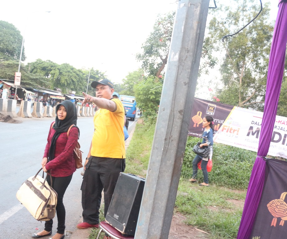 Posko Mudik DPD Jaktim beberapa waktu lalu (ilustrasi)