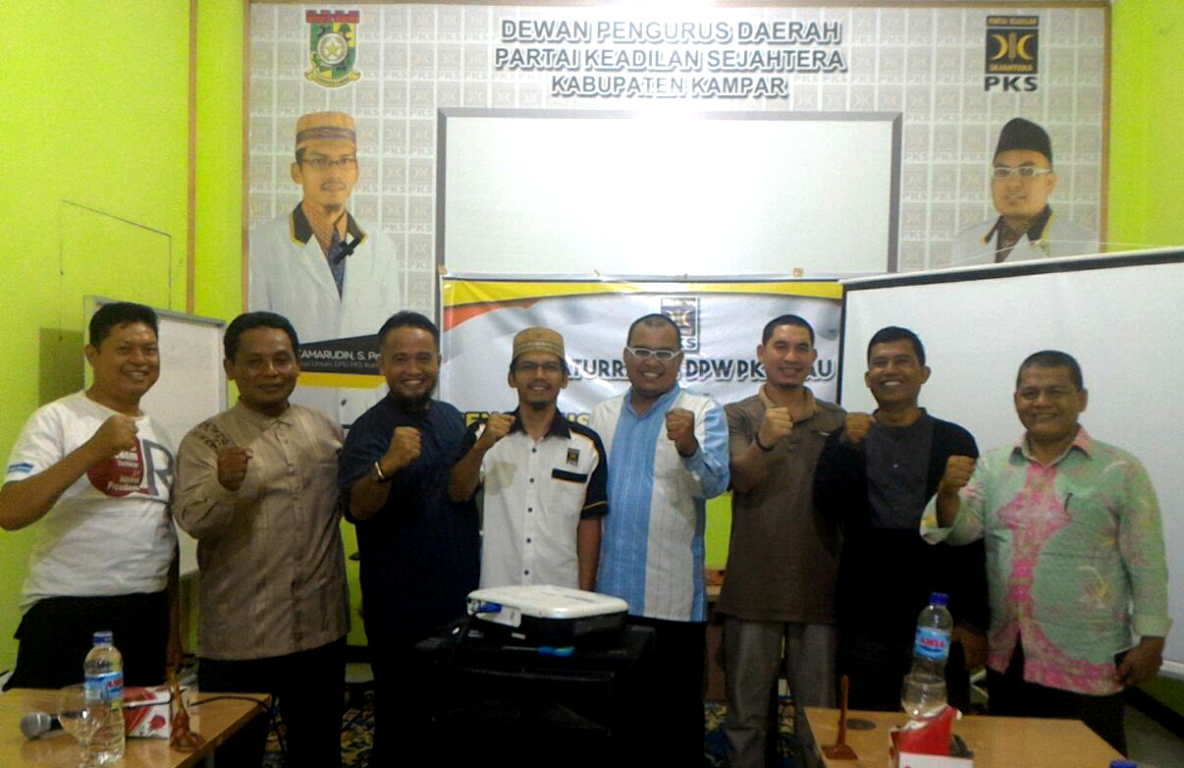 Sosialisasi PKS Kampar ke pengurus tingkat cabang