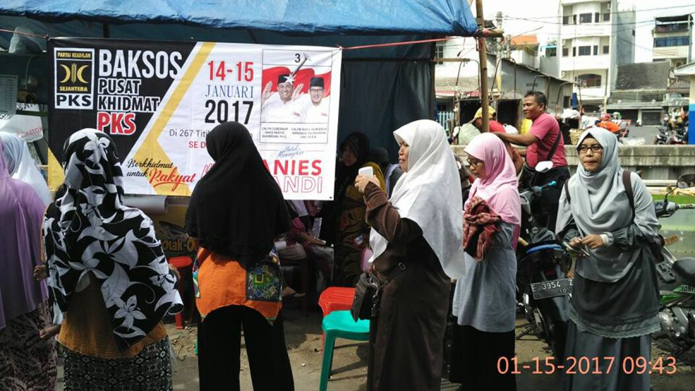 Bakti sosial PKS Jakarta