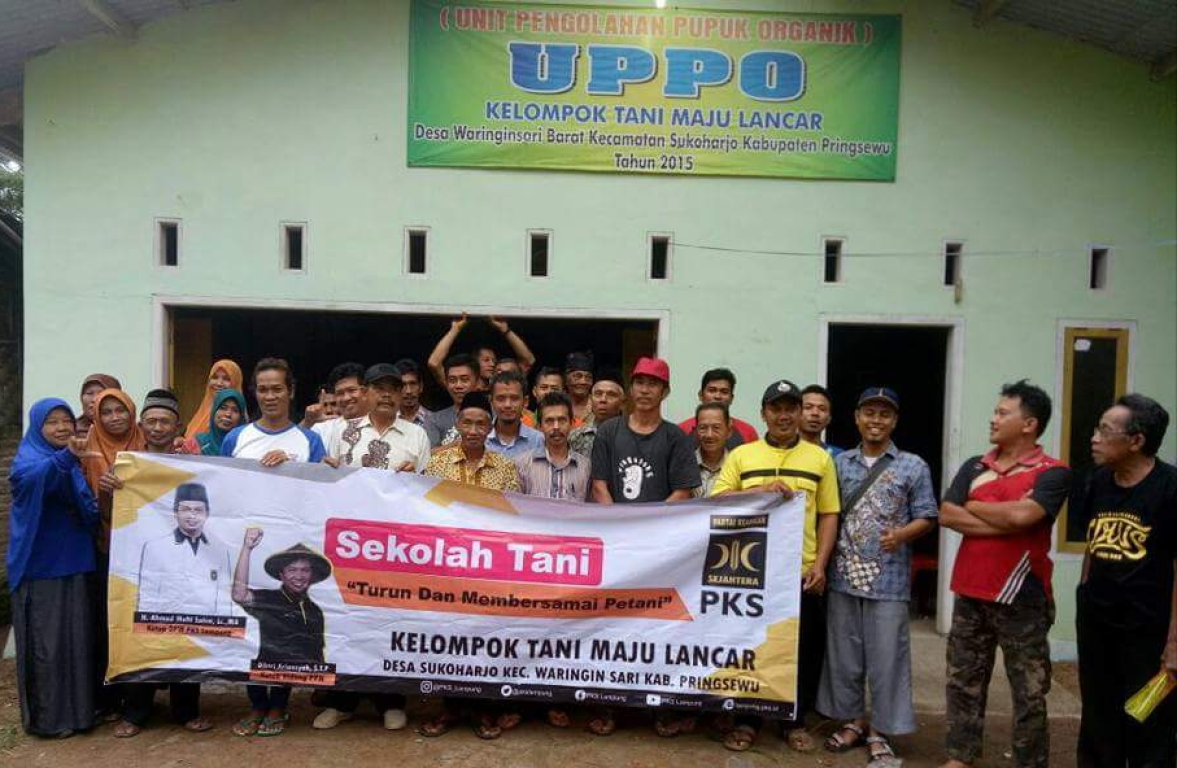 Peluncuran Sekolah Tani DPW PKS Lampung (dok Humas PKS Lampung)
