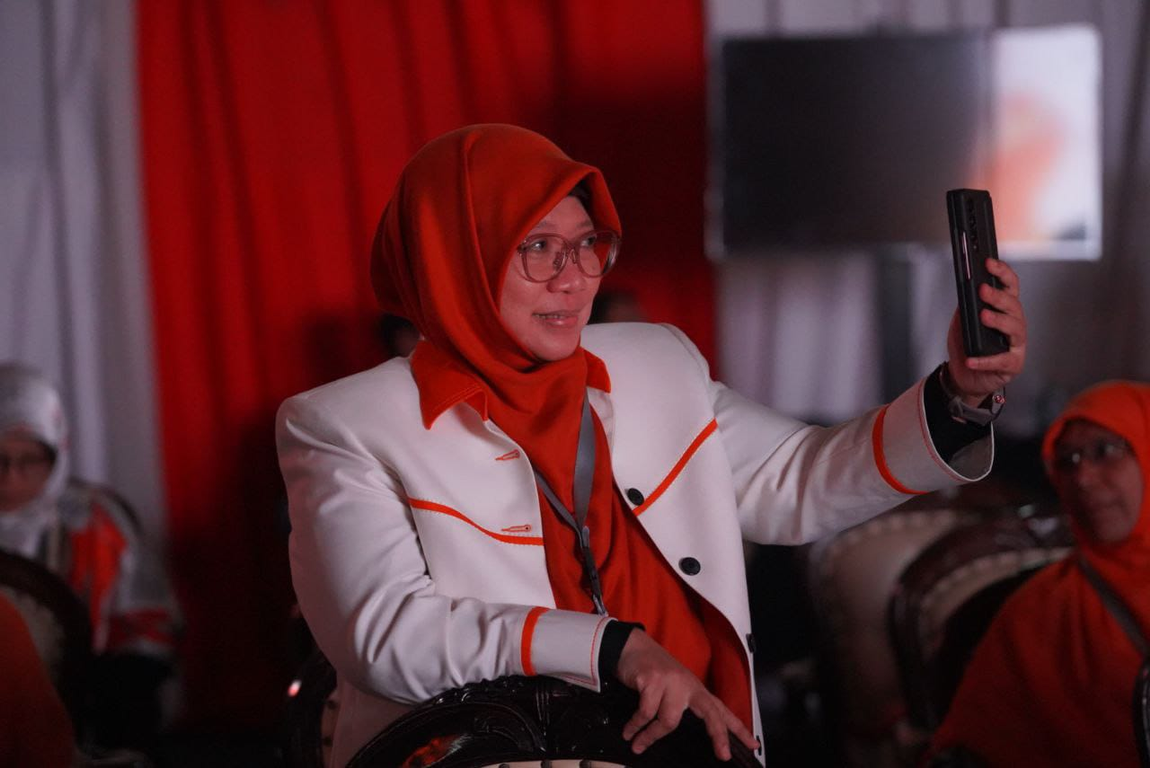 Ketua DPP PKS Bidang Ekonomi dan Keuangan Anis Byarwati dalam Puncak Milad 21 PKS (PKSFoto)