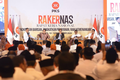 Suasana Seminar Nasional dalam sesi Rakernas 2025 dengan tema “Gen Z dan Masa Depan Politik Indonesia” di Jakarta, Selasa, (11/11/2025)