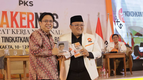 Suasana Seminar Nasional dalam sesi Rakernas 2025 dengan tema “Gen Z dan Masa Depan Politik Indonesia” di Jakarta, Selasa, (11/11/2025)