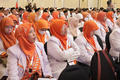Suasana Seminar Nasional dalam sesi Rakernas 2025 dengan tema “Gen Z dan Masa Depan Politik Indonesia” di Jakarta, Selasa, (11/11/2025)