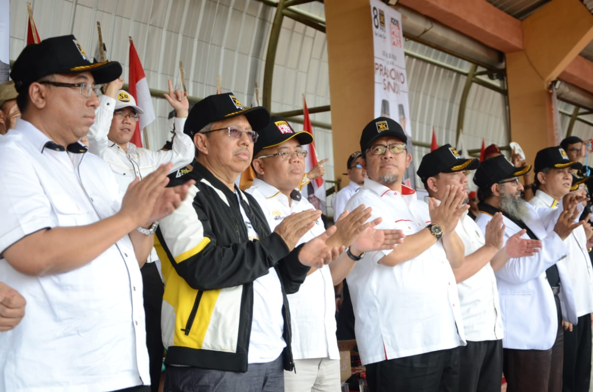Sejumlah Tokoh PKS Hadir Dalam Kampanye Rapat Umum Perdana di Bekasi, Ahad (24/3) (Donny/PKSFoto)