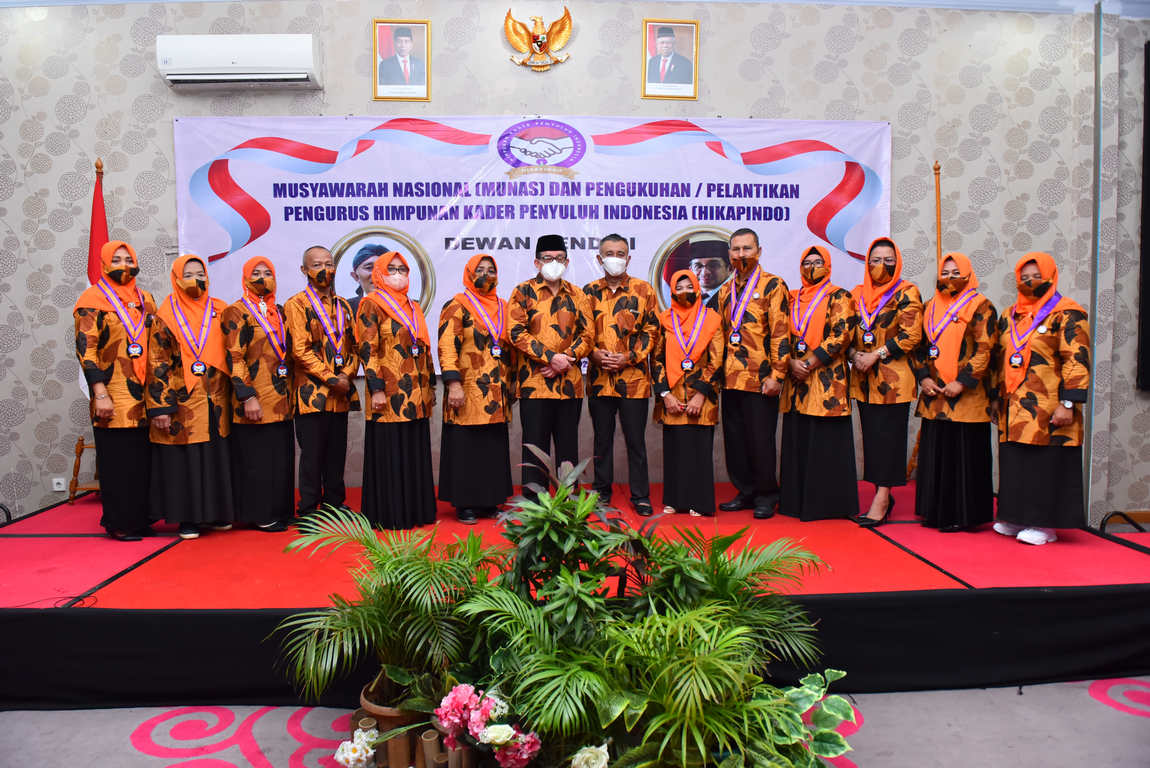Ketua Majelis Syura PKS, Dr Salim Segaf Al Jufri mennghadiri pelantikan pengurus Himpunan Kader Penyuluh Indonesia (Hilal/PKSFoto)
