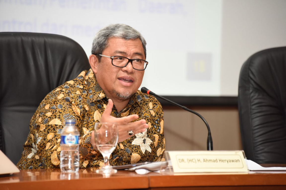 Ketua Badan Pembinaan Kepemimpinan Daerah DPP PKS, Ahmad Heryawan