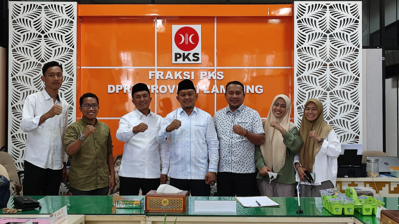 Fraksi PKS DPRD Lampung Terima Aspirasi Ikatan Pelajar Muhammadiyah (IPM)