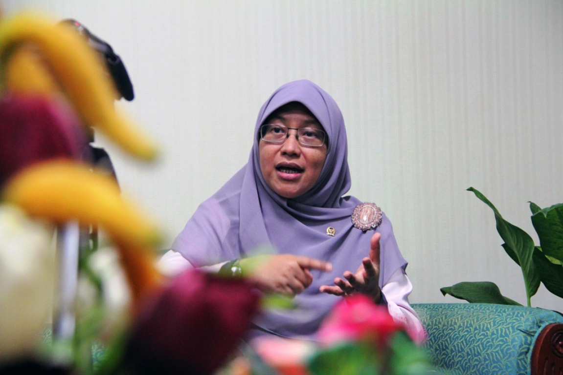 Ketua bidang Pekerja, Petani dan Nelayan (BPPN) DPP PKS Ledia Hanifa Amalia