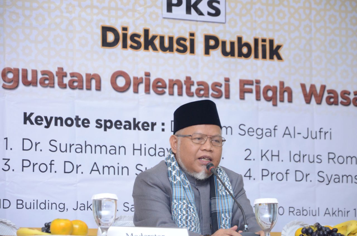 Ketua Dewan Syariah Pusat PKS KH Surahman Hidayat (PKSFoto)
