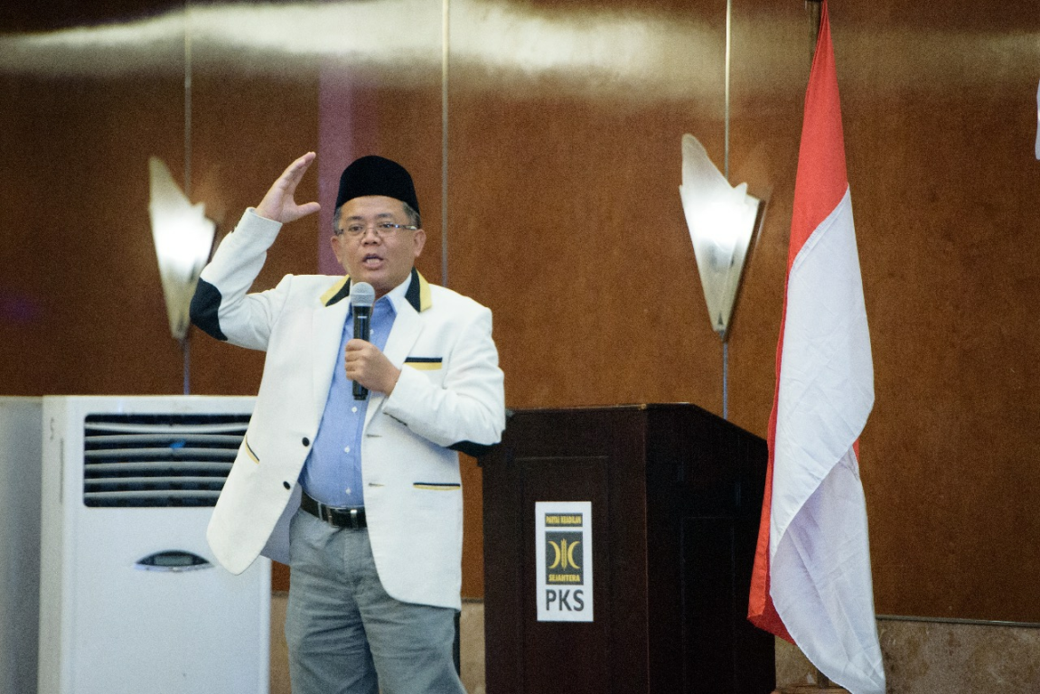 Presiden Partai Keadilan Sejahtera Mohamad Sohibul Iman