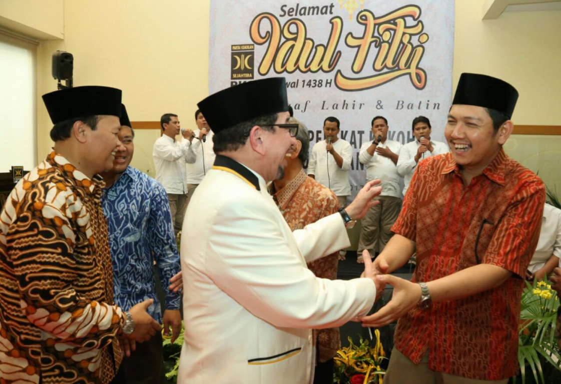 Suasana hangat halal bihalal PKS. Dok: PKS Foto