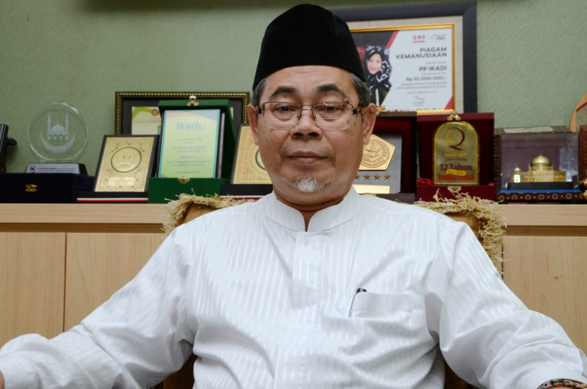 Ketua Umum Ikatan Dai Indonesia (Ikadi), Ahmad Satori Ismail